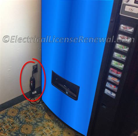 gfci cordless vending machine